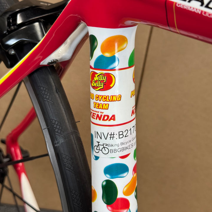 Used Focus Izalco Team Jelly Belly Edition, Carbon Fiber Road Bike-2015, Small