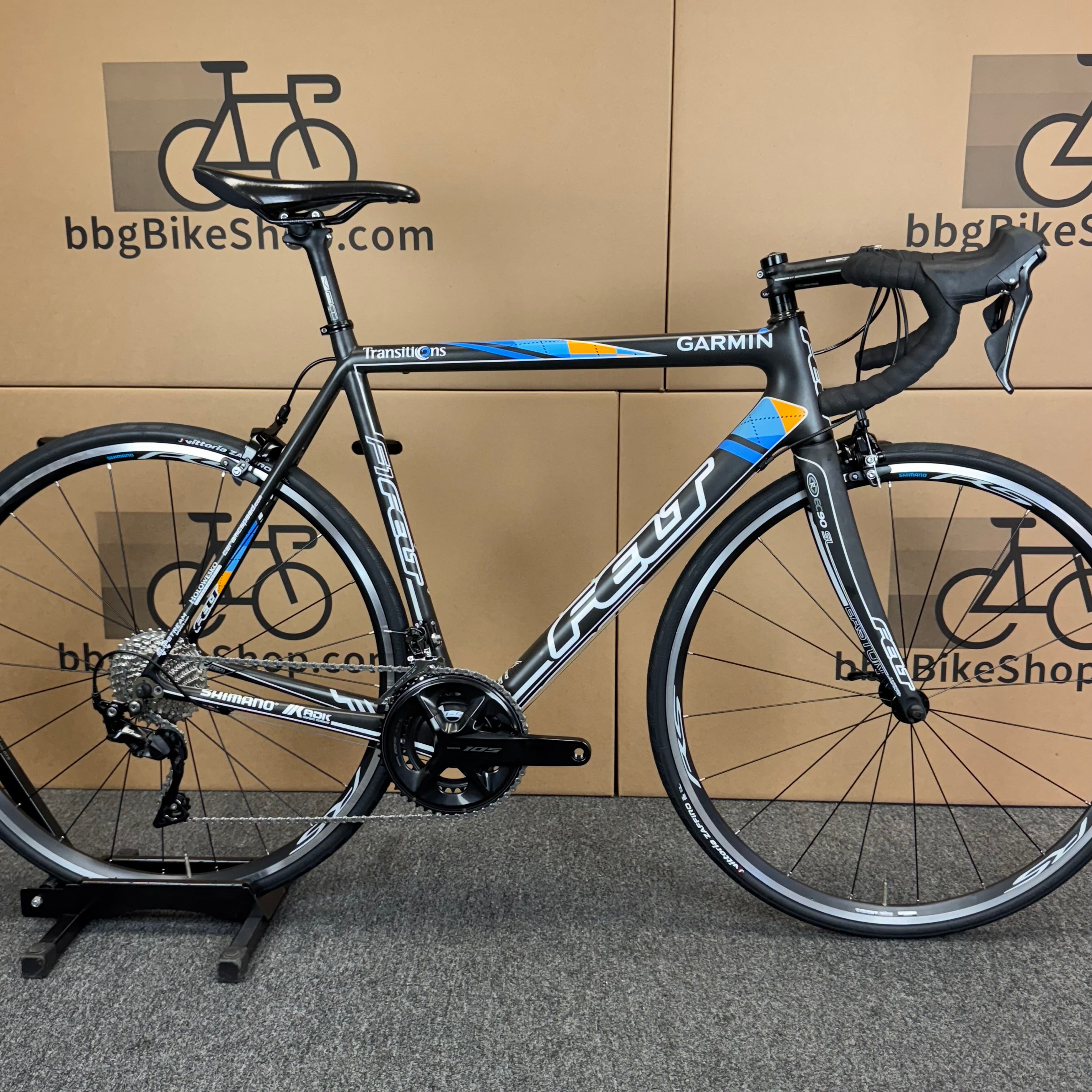 Used Felt F5 Team Edition, 11-speed Shimano 105, Carbon Road Bike