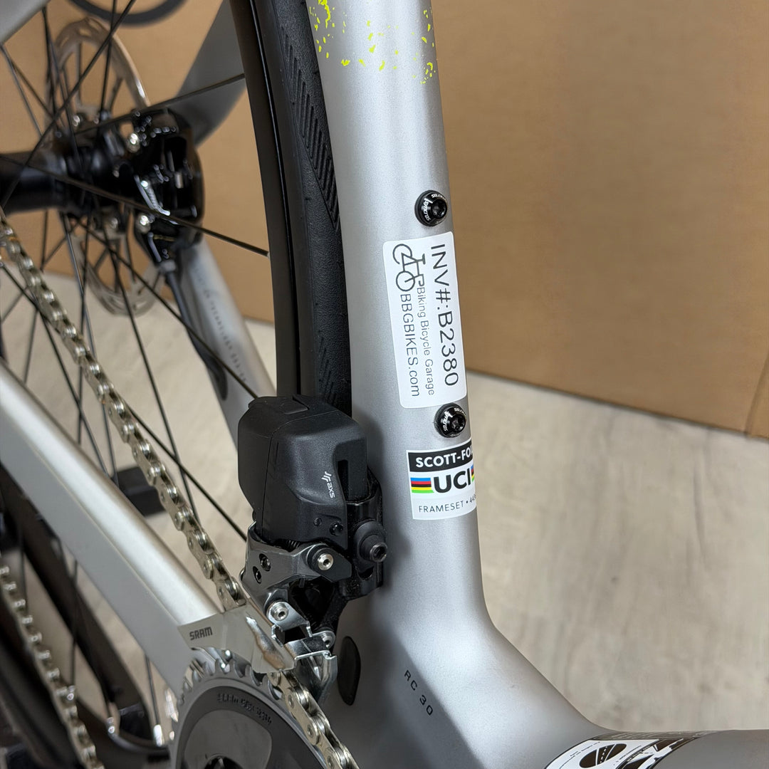 "Demo" Scott Foil RC 30, Sram Rival AXS, Disc Carbon Fiber Road Bike-2026, 56cm