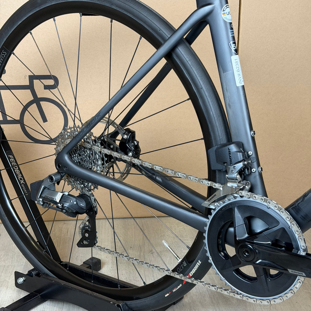 "Demo" Specialized Roubaix, Sram Rival AXS, Disc Carbon Fiber Road Bike-2022, 56cm