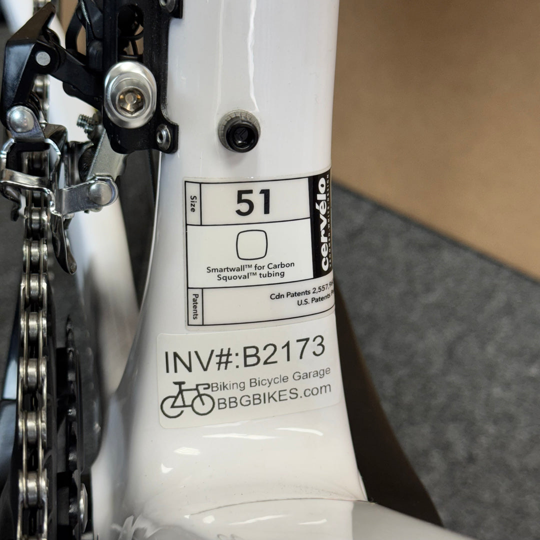 Used Cervelo R3, 11-speed Shimano 105, Carbon Fiber Road Bike-2012, 51cm