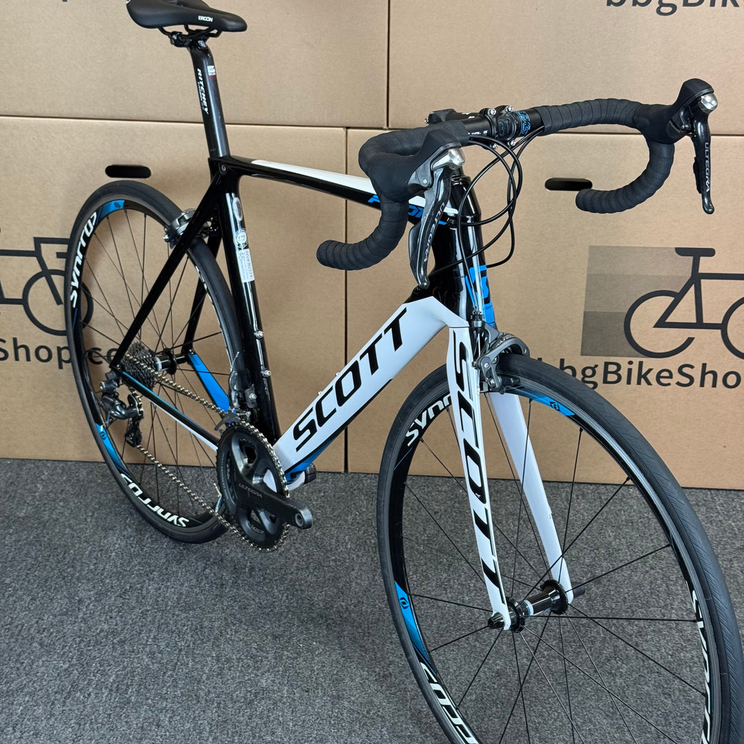 Used Scott Foil 10, Shimano Ultegra, Carbon Fiber Road Bike-2014, 58cm