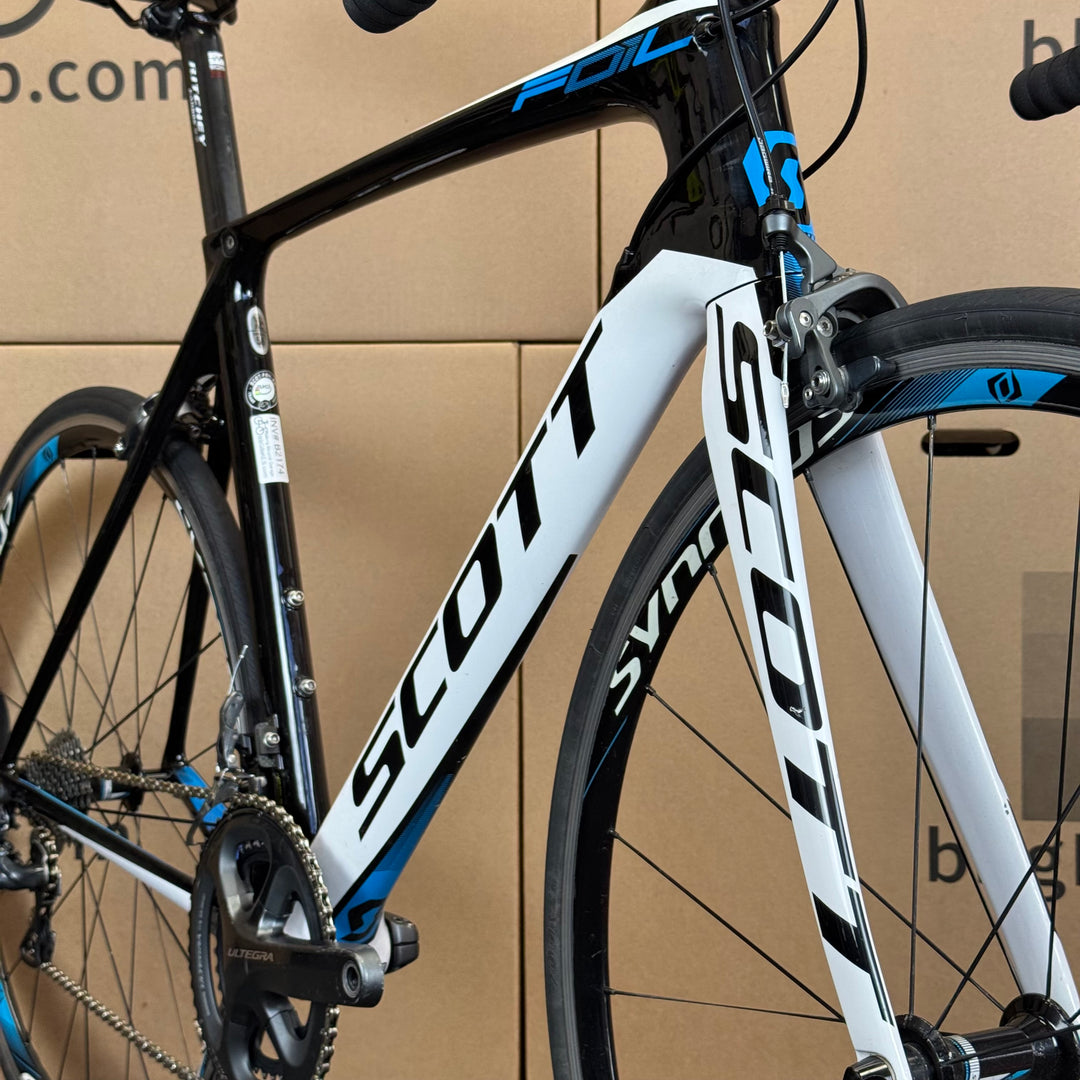 Used Scott Foil 10, Shimano Ultegra, Carbon Fiber Road Bike-2014, 58cm