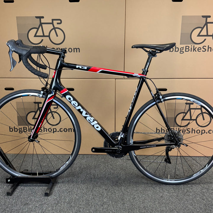 Used Cervelo R3 Team, 11-speed Shimano 105, Carbon Fiber Road Bike-2012, 58cm