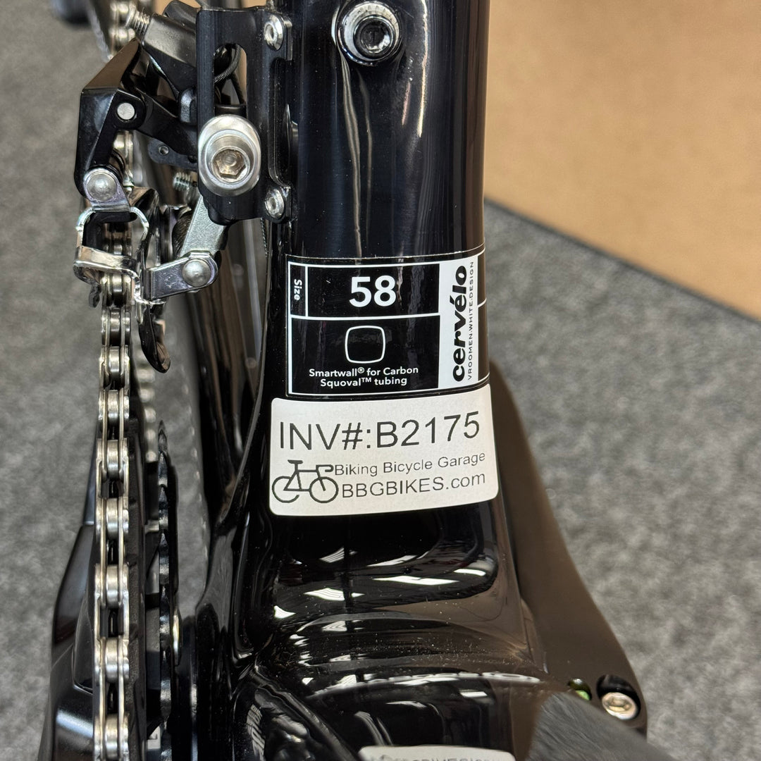 Used Cervelo R3 Team, 11-speed Shimano 105, Carbon Fiber Road Bike-2012, 58cm