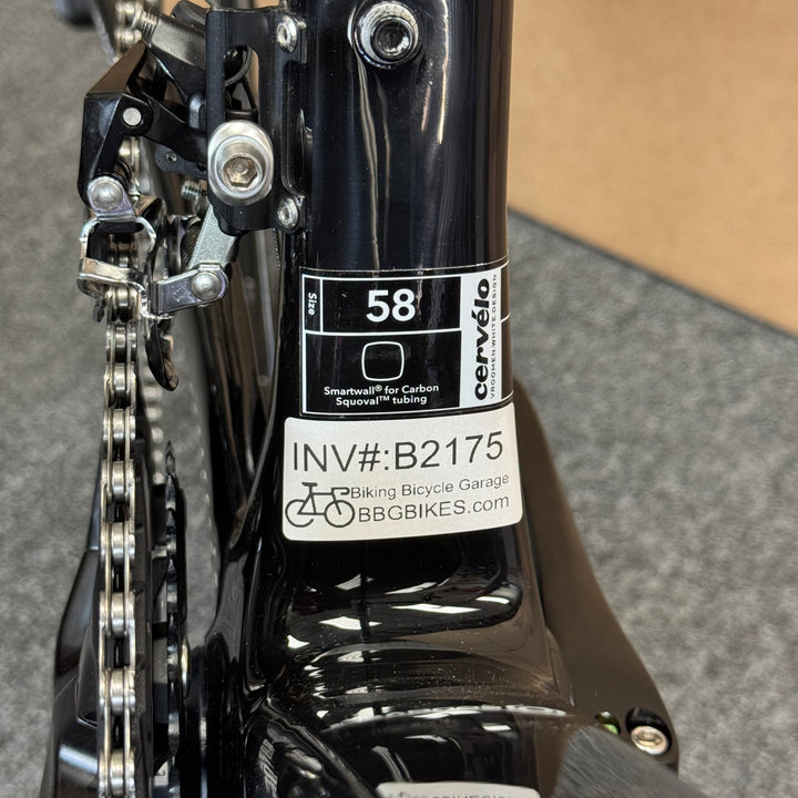 Used Cervelo R3 Team, 11-speed Shimano 105, Carbon Fiber Road Bike-2012, 58cm