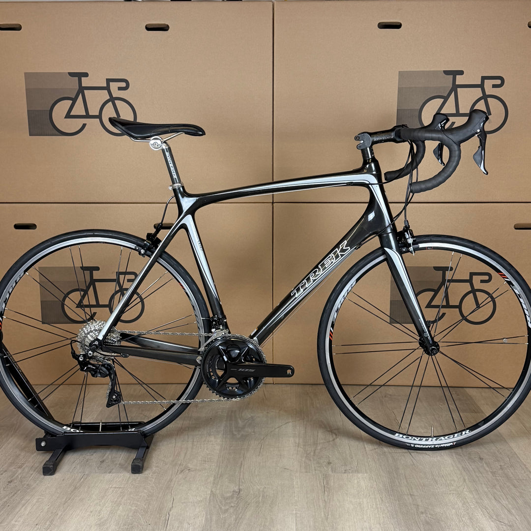 Used Trek Madone 4.5, New 11-speed Shimano 105, Carbon Fiber Road Bike – BikingBicycleGarage