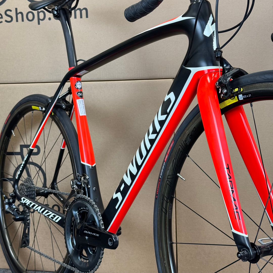 Used Specialized S-Works Tarmac, Full Dura-Ace, Carbon Road Bike-2017, 56cm