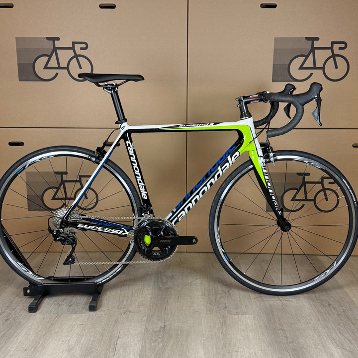 Used Cannondale Supersix, New 11-speed Shimano 105, Carbon Fiber Road Bike-2013, 54cm