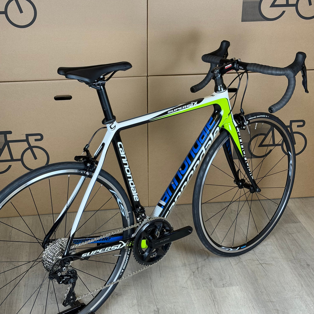Used Cannondale Supersix, New 11-speed Shimano 105, Carbon Fiber Road Bike-2013, 54cm