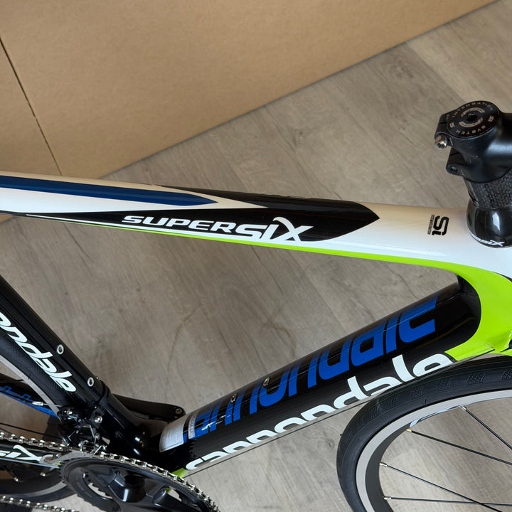 Used Cannondale Supersix, New 11-speed Shimano 105, Carbon Fiber Road Bike-2013, 54cm