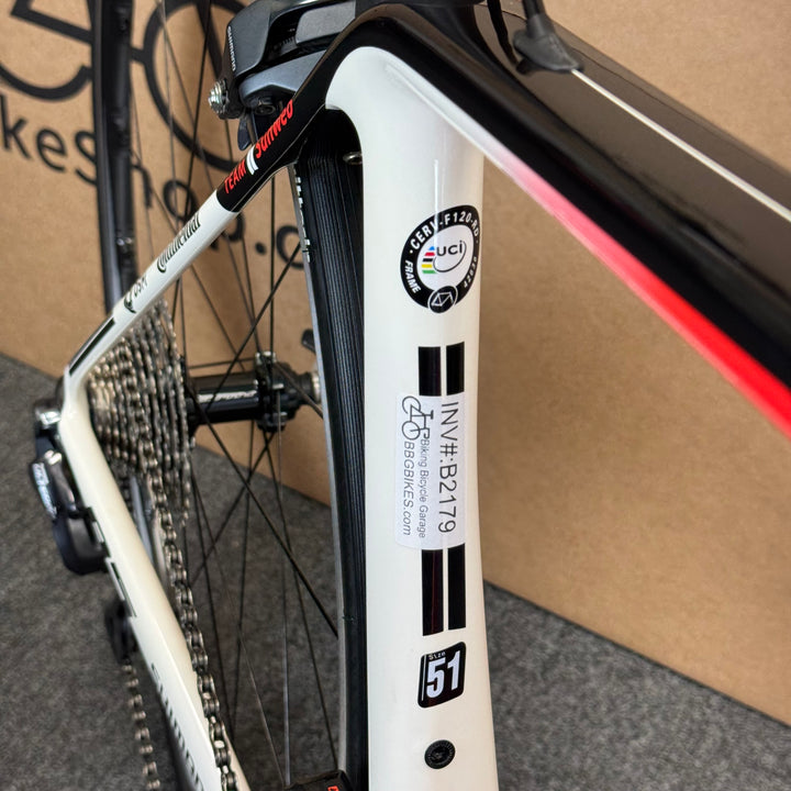 Used Cervelo R5 Team Sunweb Edition, Ultegra Di2, Carbon Road Bike-2020, 51cm