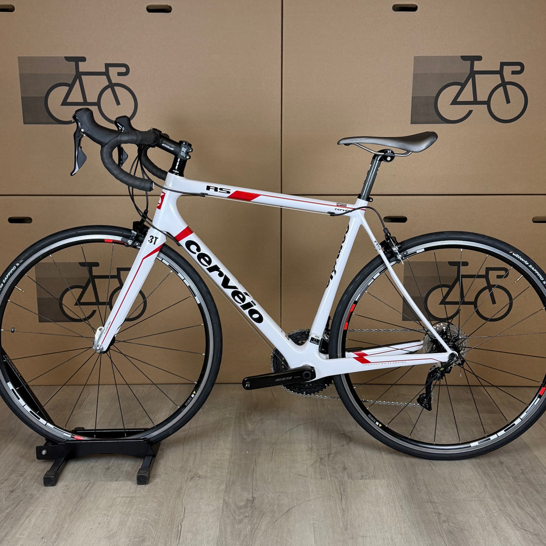 Used Cervelo RS, New 11-speed Shimano 105, Carbon Fiber Road Bike-2012, 54cm