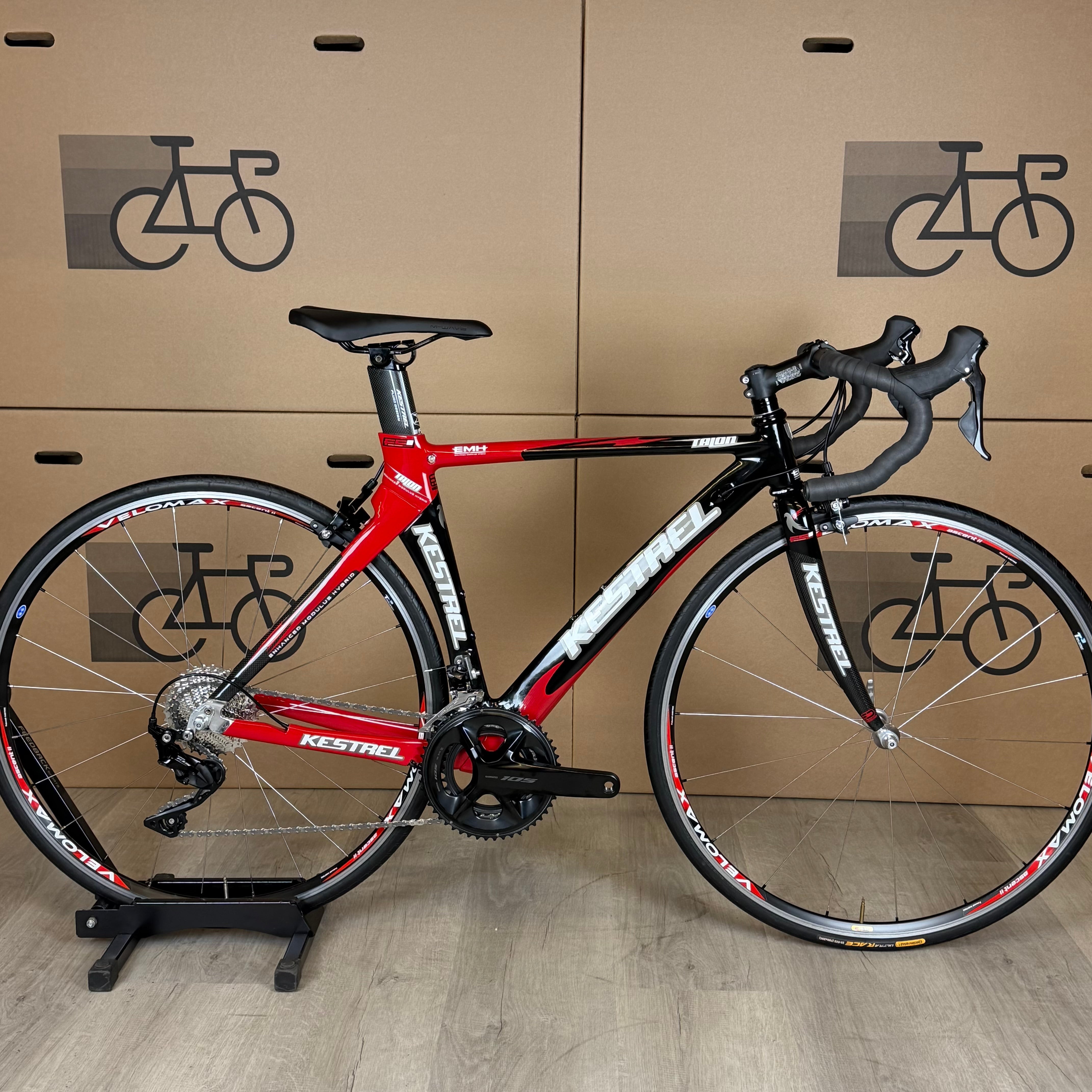 Used Kestrel Talon, New 11-speed Shimano 105, Carbon Fiber Road