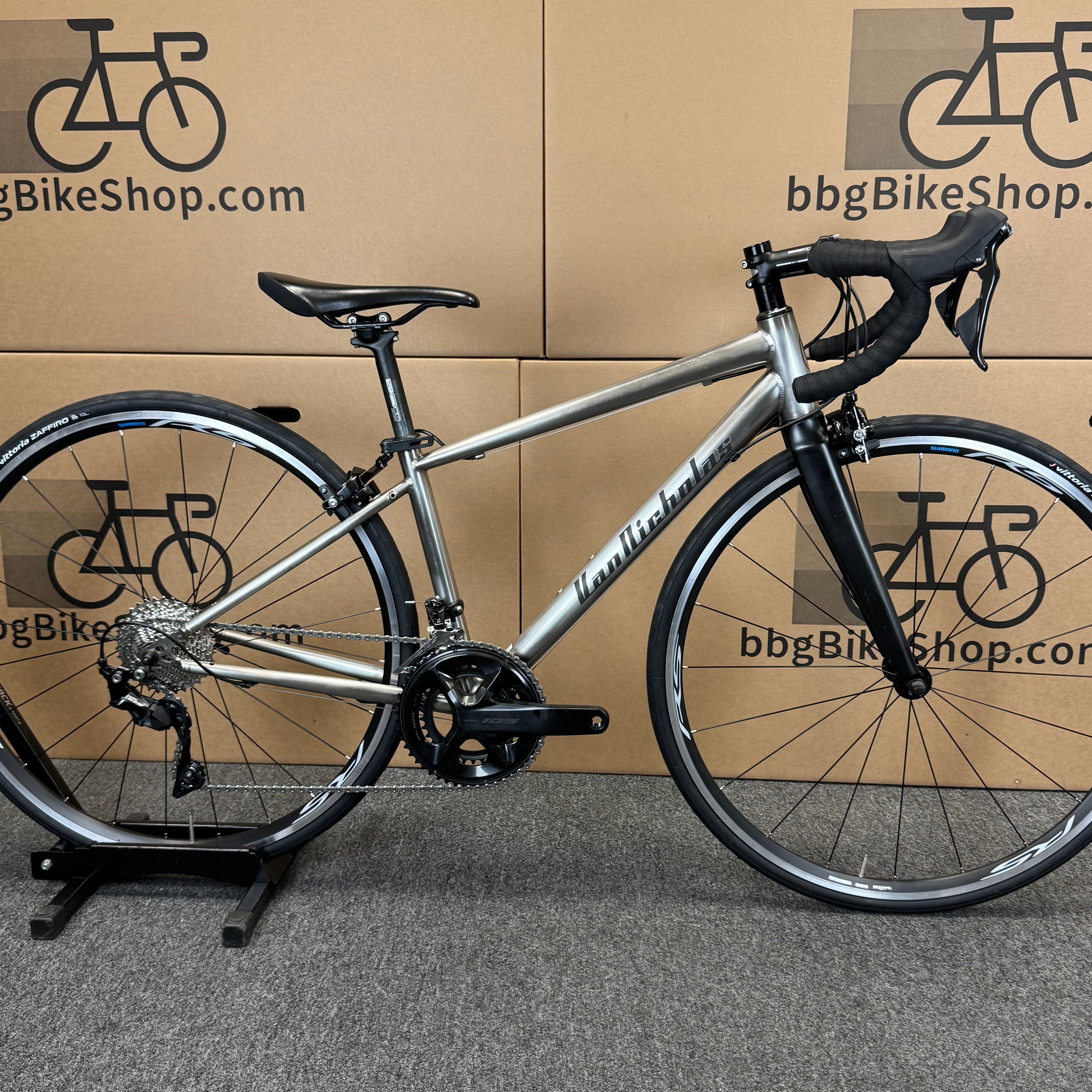 Van Nicholas Titanium Road Bike, (Mechanical) Shimano 105 11-speed
