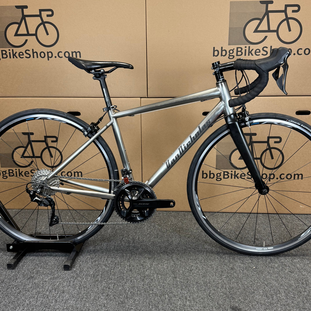 Van Nicholas Titanium Road Bike, 11-speed Shimano 105, Carbon Fork