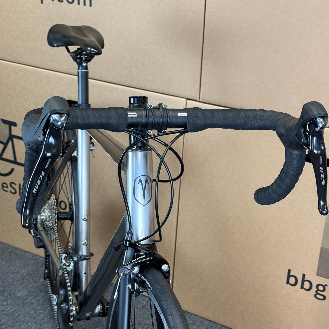 Van Nicholas Titanium Road Bike, 11-speed Shimano 105, Carbon Fork