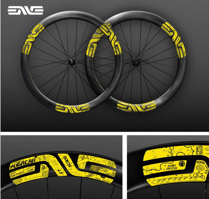 ENVE SES 4.5 LTD - Limited Edition Tour de France 2024 Wheelset, Shimano