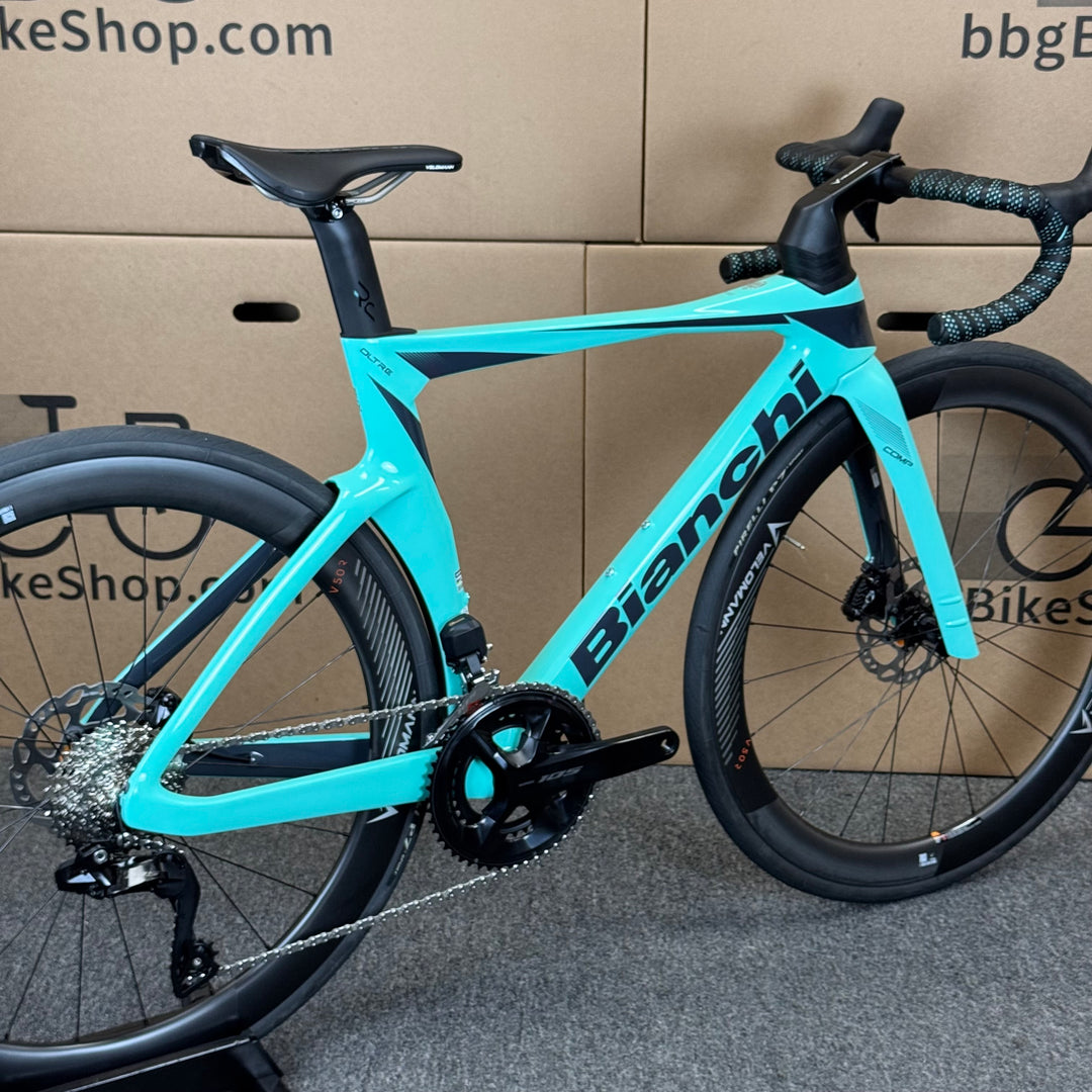 New Bianchi Oltre Comp, 12-speed Shimano 105, Carbon Fiber Road Bike-2024, 50cm