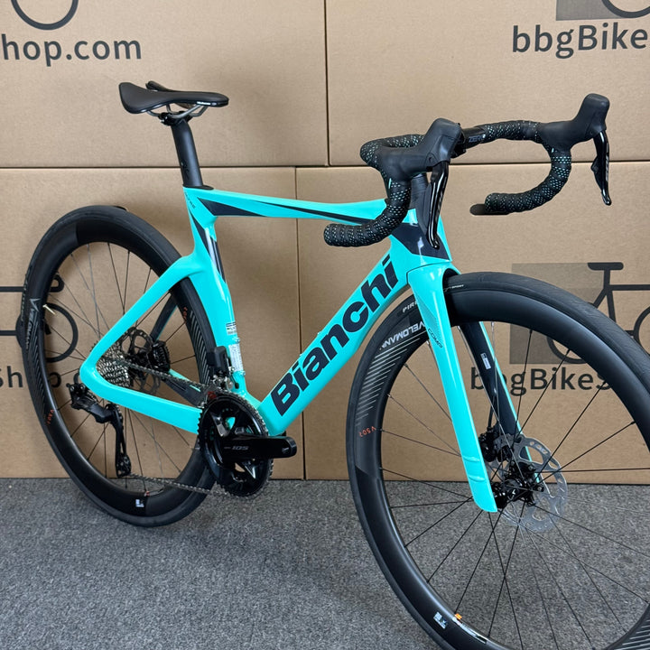 New Bianchi Oltre Comp, 12-speed Shimano 105, Carbon Fiber Road Bike-2024, 50cm