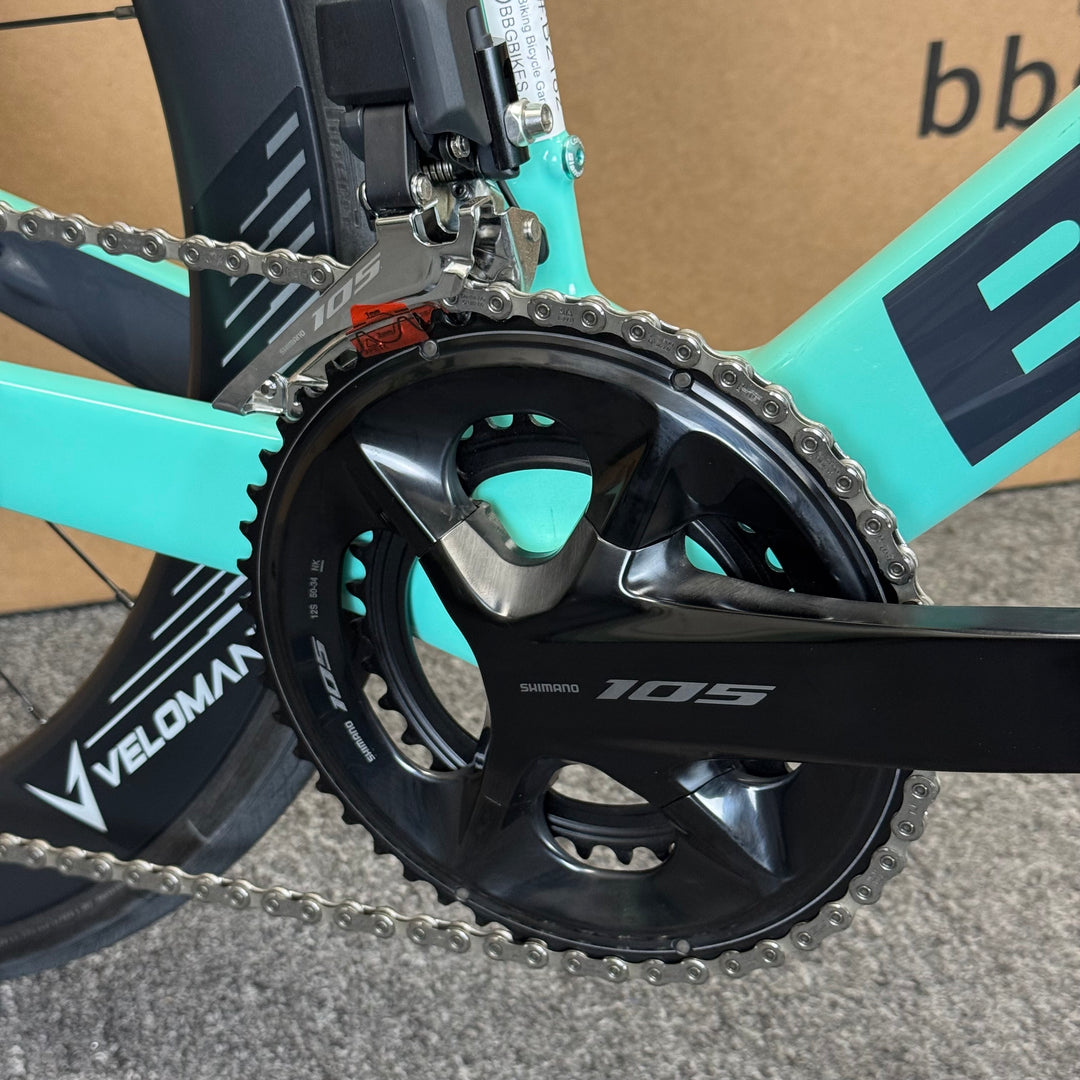 New Bianchi Oltre Comp, 12-speed Shimano 105, Carbon Fiber Road Bike-2024, 53cm