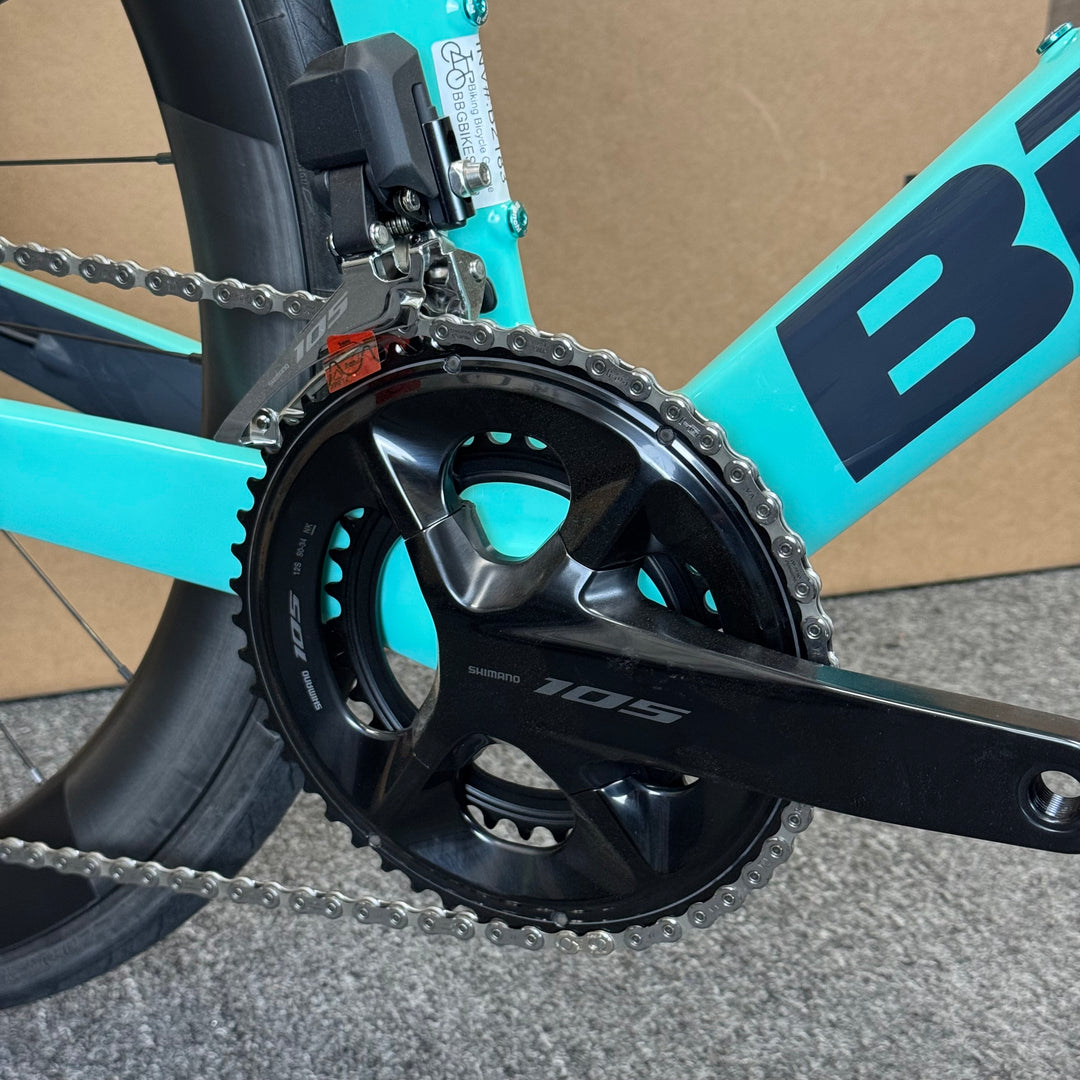 New Bianchi Oltre Comp, 12-speed Shimano 105, Carbon Fiber Road Bike-2024, 57cm