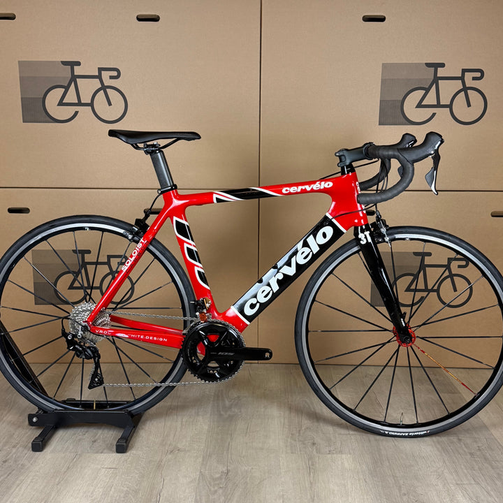 Used Cervelo Soloist, Carbon Road Bike, 11-Speed Shimano 105-2008, 56cm
