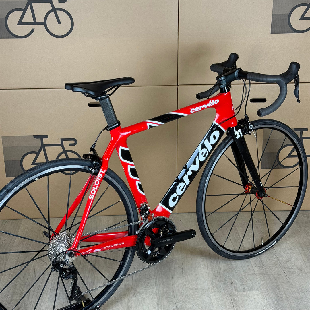 Used Cervelo Soloist, Carbon Road Bike, 11-Speed Shimano 105-2008, 56cm
