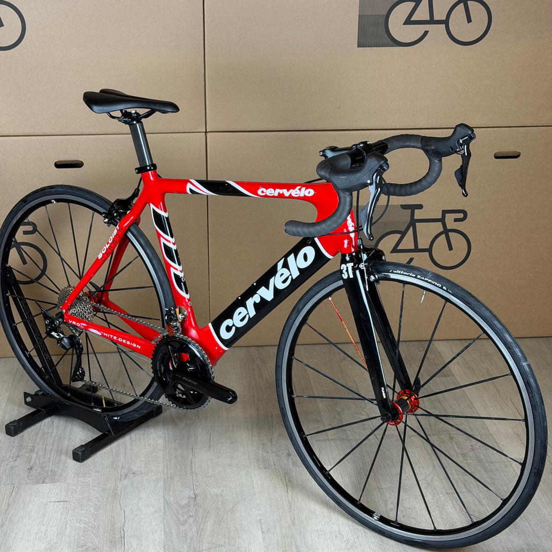 Used Cervelo Soloist, Carbon Road Bike, 11-Speed Shimano 105-2008, 56cm