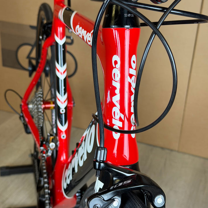 Used Cervelo Soloist, Carbon Road Bike, 11-Speed Shimano 105-2008, 56cm