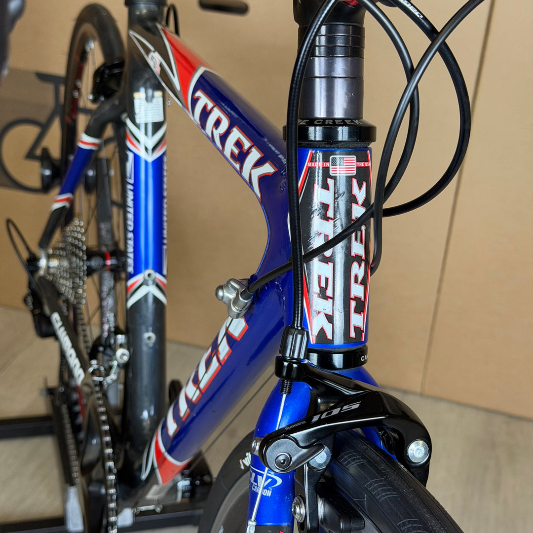 Used Trek 5200 USPS, OCLV Carbon 120 Road Bike, 11-Speed Shimano 105, 52cm