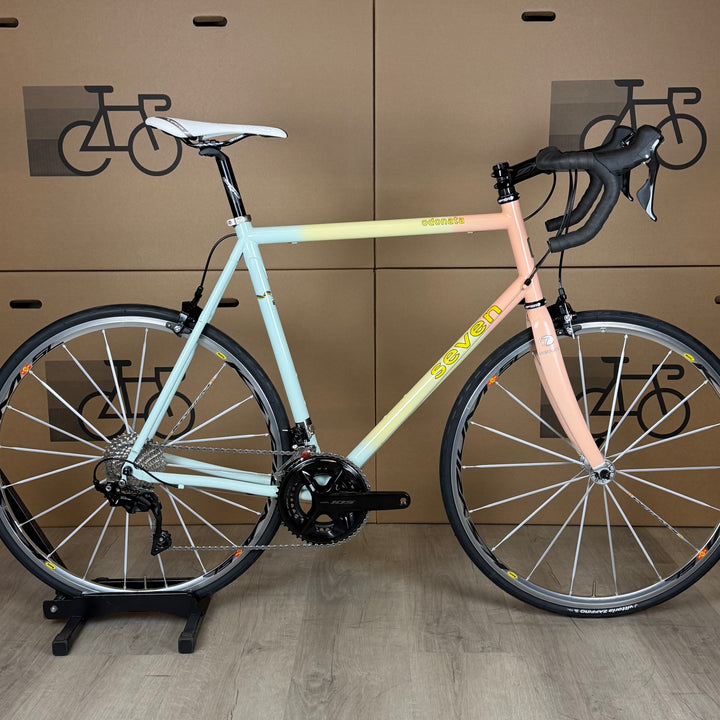 Used Seven Cycles Odonata, Titanium / Carbon Road Bike Shimano 105 11-Speed - 57cm