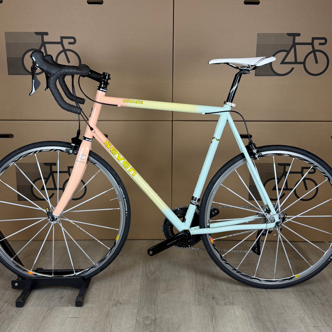 Used Seven Cycles Odonata, Titanium / Carbon Road Bike Shimano 105 11-Speed - 57cm