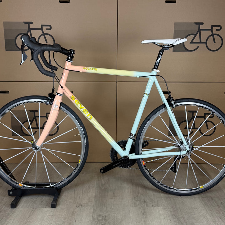 Used Seven Cycles Odonata, Titanium / Carbon Road Bike Shimano 105 11-Speed - 57cm