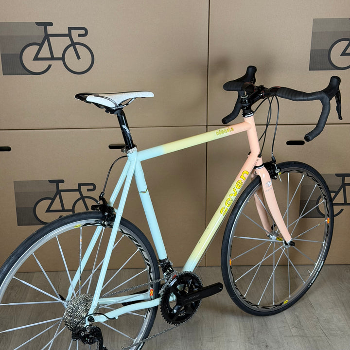 Used Seven Cycles Odonata, Titanium / Carbon Road Bike Shimano 105 11-Speed - 57cm