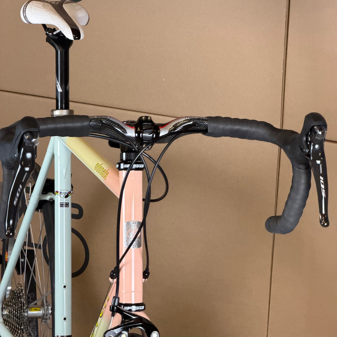 Used Seven Cycles Odonata, Titanium / Carbon Road Bike Shimano 105 11-Speed - 57cm