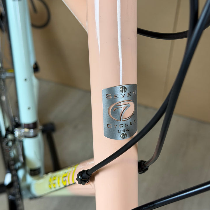 Used Seven Cycles Odonata, Titanium / Carbon Road Bike Shimano 105 11-Speed - 57cm