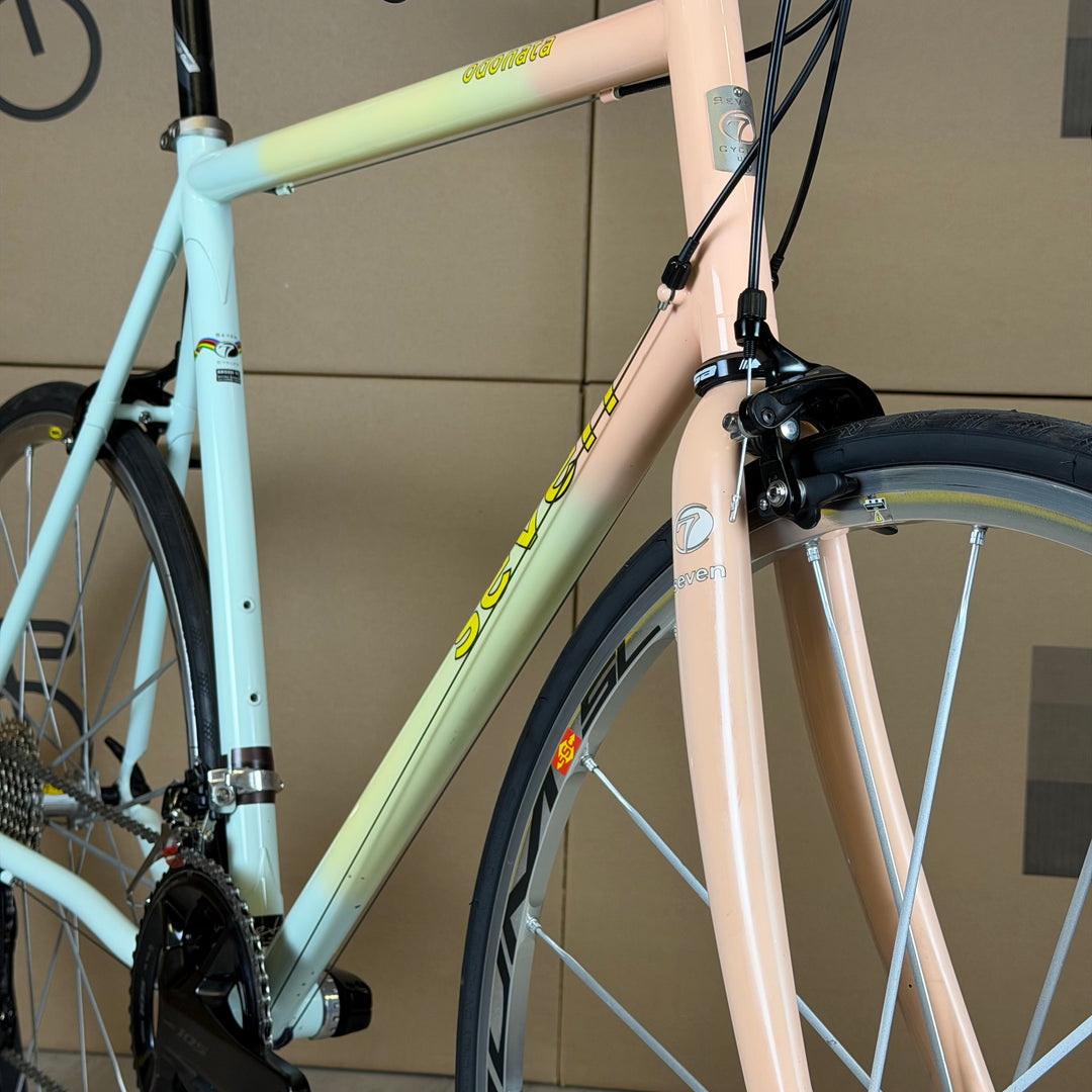 Used Seven Cycles Odonata, Titanium / Carbon Road Bike Shimano 105 11-Speed - 57cm