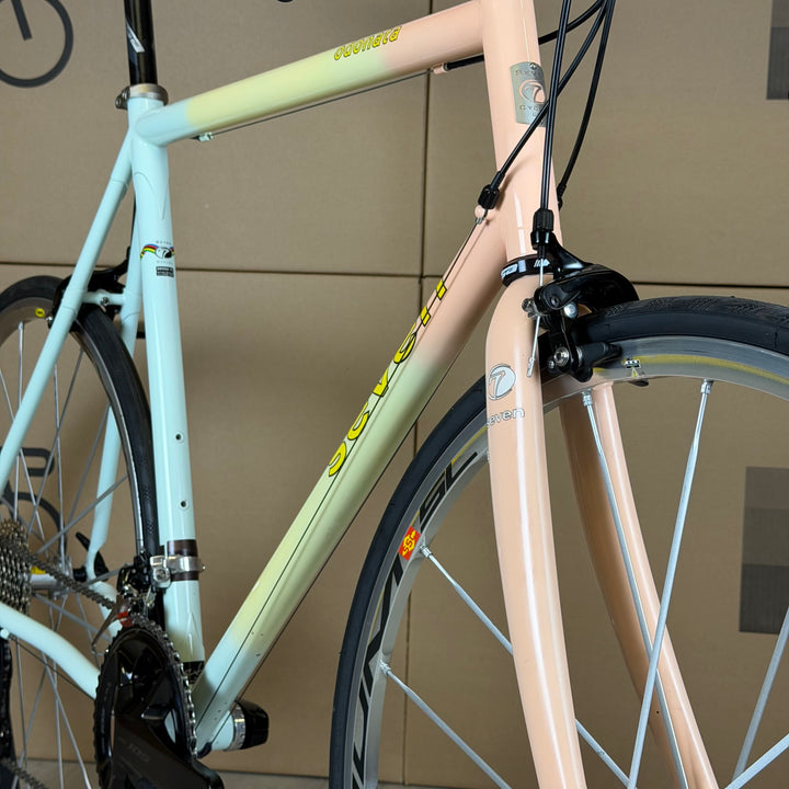 Used Seven Cycles Odonata, Titanium / Carbon Road Bike Shimano 105 11-Speed - 57cm