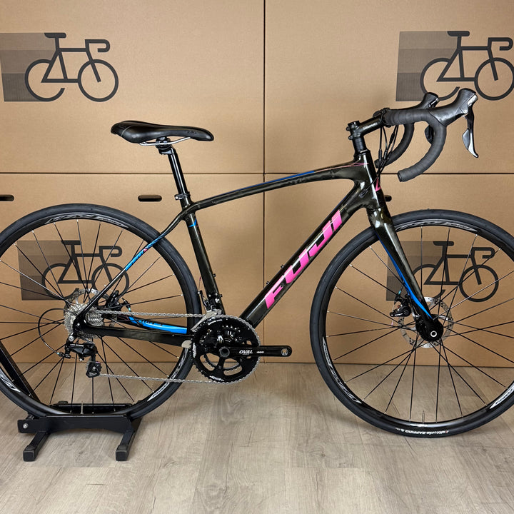 Used Fuji Brevet 2.3 Disc, Women's Carbon Road Bike-2017, 50cm