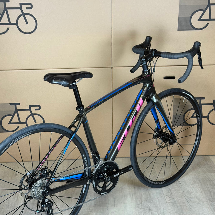 Used Fuji Brevet 2.3 Disc, Women's Carbon Road Bike-2017, 50cm