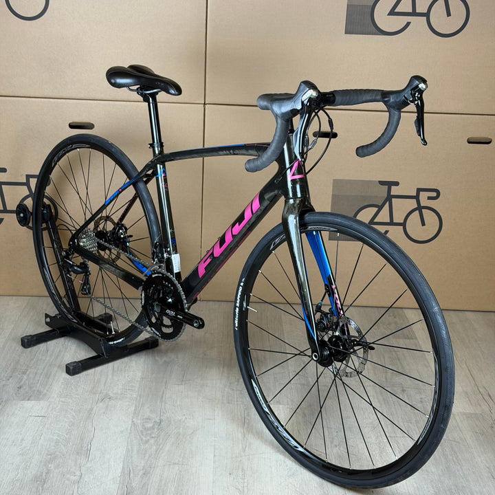 Used Fuji Brevet 2.3 Disc, Women's Carbon Road Bike-2017, 50cm