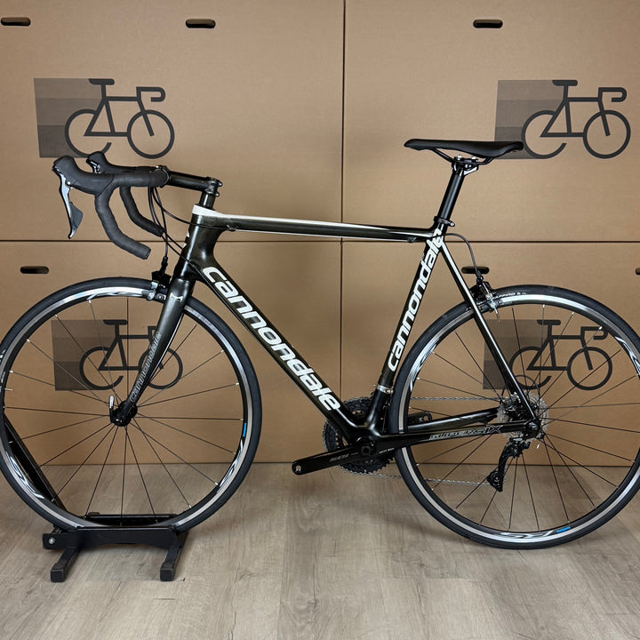 Used Cannondale SuperSix Carbon Fiber Road Bike, Shimano 105 11-Speed, 2012, 58cm