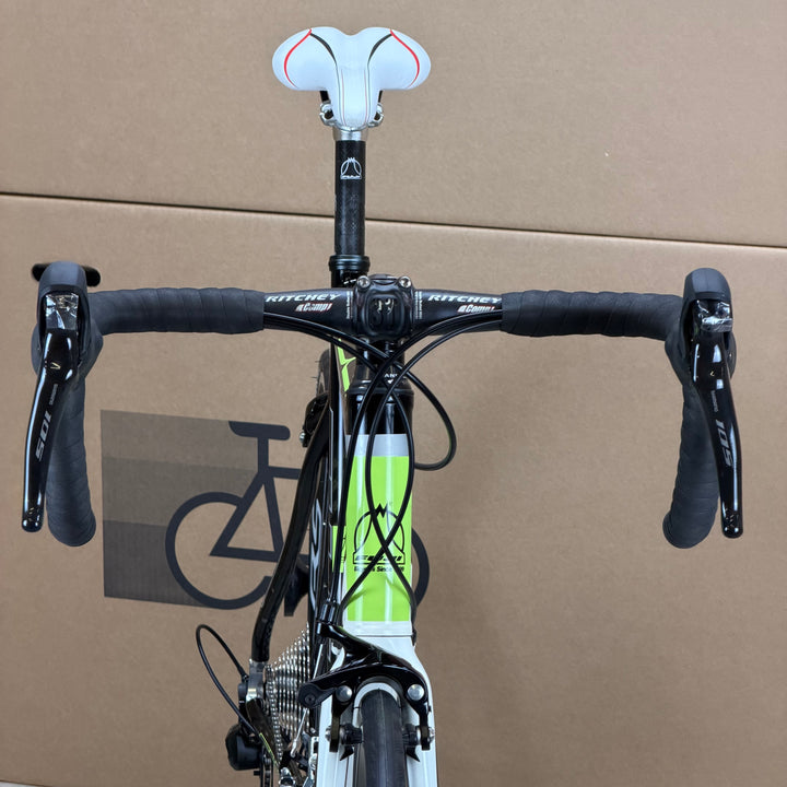 Used Fuji Team Pro, 11-Speed Shimano 105, Carbon Fiber Road Bike-2008, 58cm