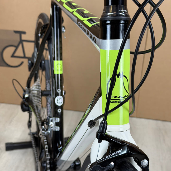 Used Fuji Team Pro, 11-Speed Shimano 105, Carbon Fiber Road Bike-2008, 58cm