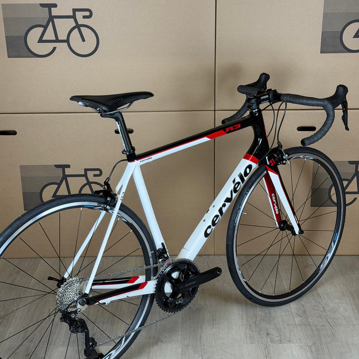 Used Cervelo R3, New 11-speed Shimano 105, Carbon Fiber Road Bike-2011, 58cm