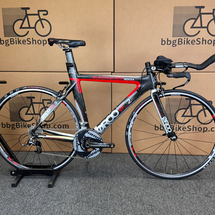Used Quintana Roo Seduza, Carbon Fiber Triathlon Bike-2008, 54cm