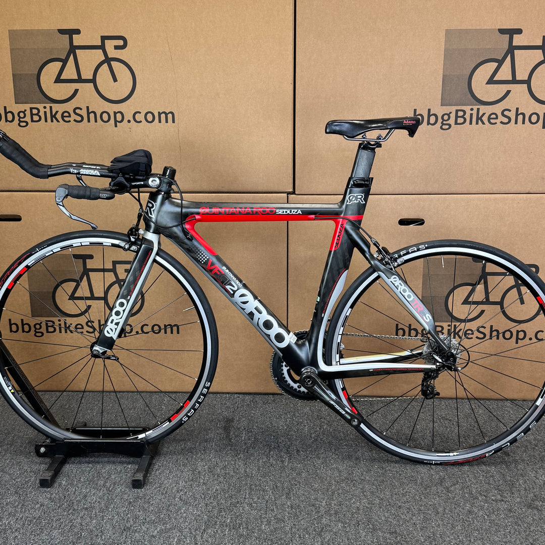 Used Quintana Roo Seduza, Carbon Fiber Triathlon Bike-2008, 54cm