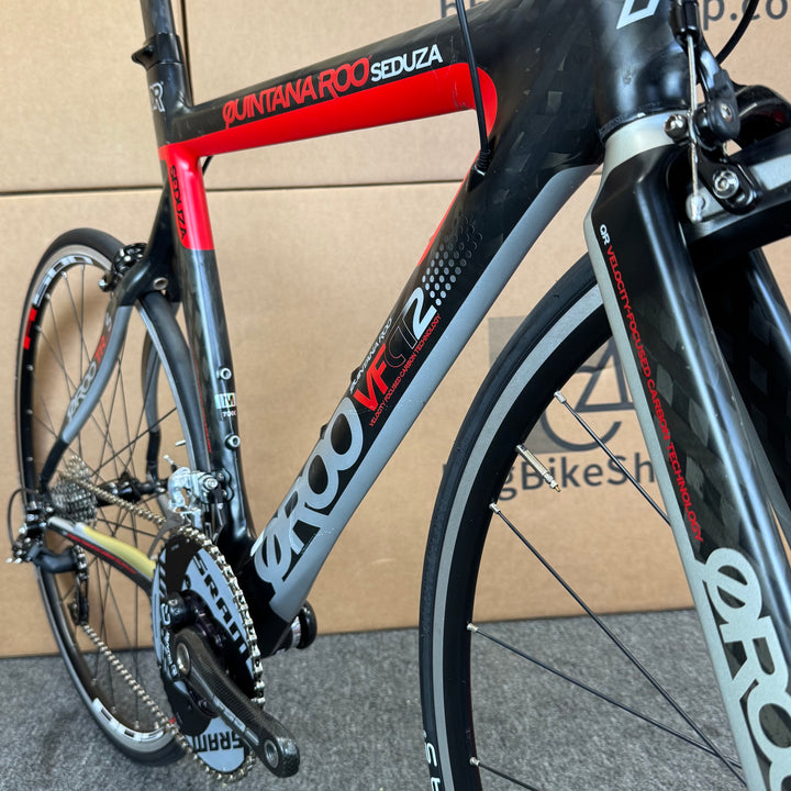 Used Quintana Roo Seduza, Carbon Fiber Triathlon Bike-2008, 54cm