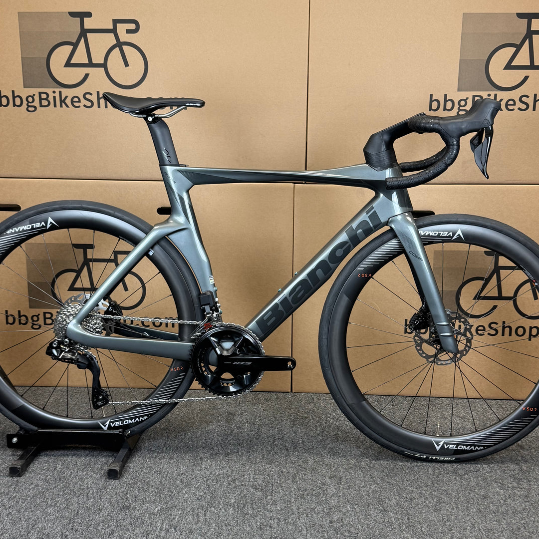 bianchi 55cm road bike New Bianchi Oltre Comp, 12-speed Shimano 105, Carbon Fiber Road Bike-2 – BikingBicycleGarage